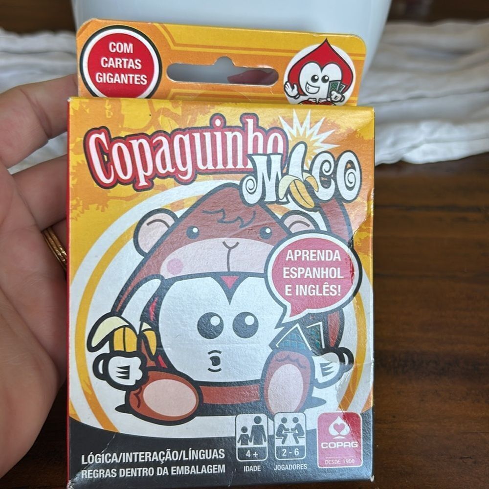 Copay cards ingles Spanish fun game NWT